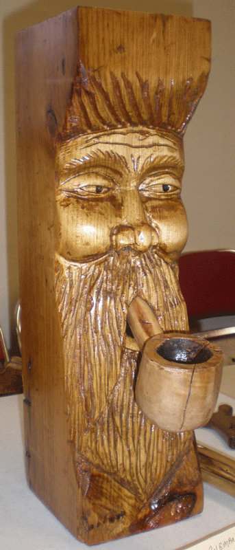 Bob Colemans wood spirit