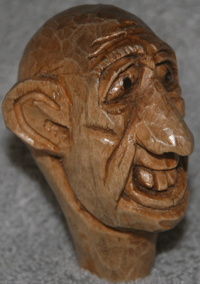carved bottle stopper