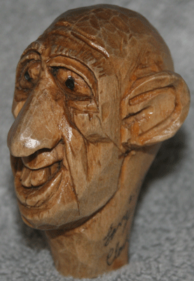 carved bottle stopper
