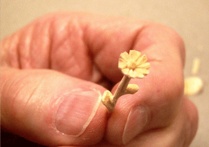 carved flower