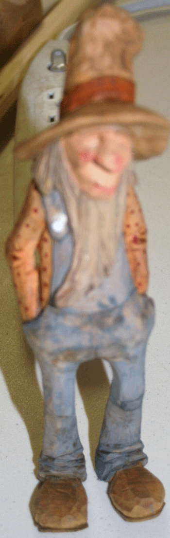 carved hillbilly