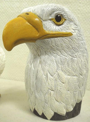 carved eagle