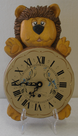 lion clock
