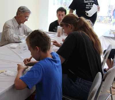 soap carving