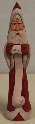 carved santa