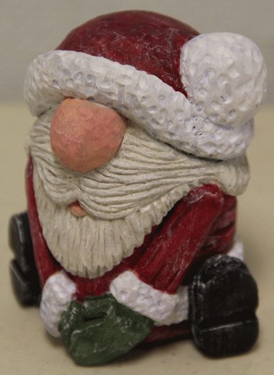 carved santa