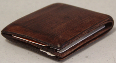 carved wallet