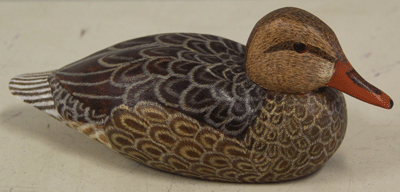 carved duck