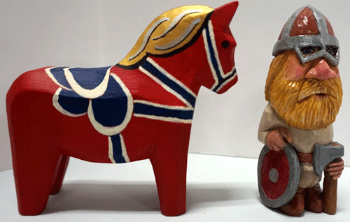 Norwegian carvings