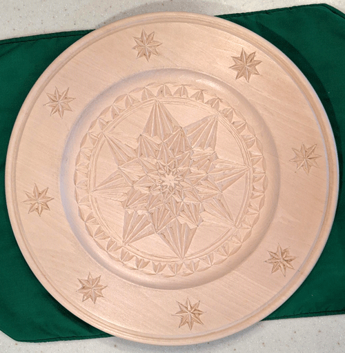 chip carved plate