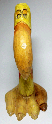 Dodo birds for holding your glasses.