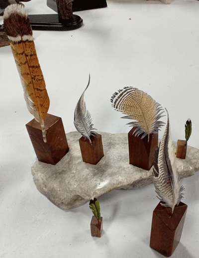 feathers