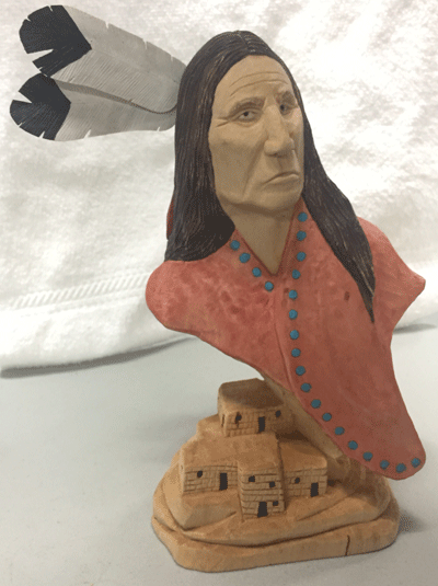 indian bust